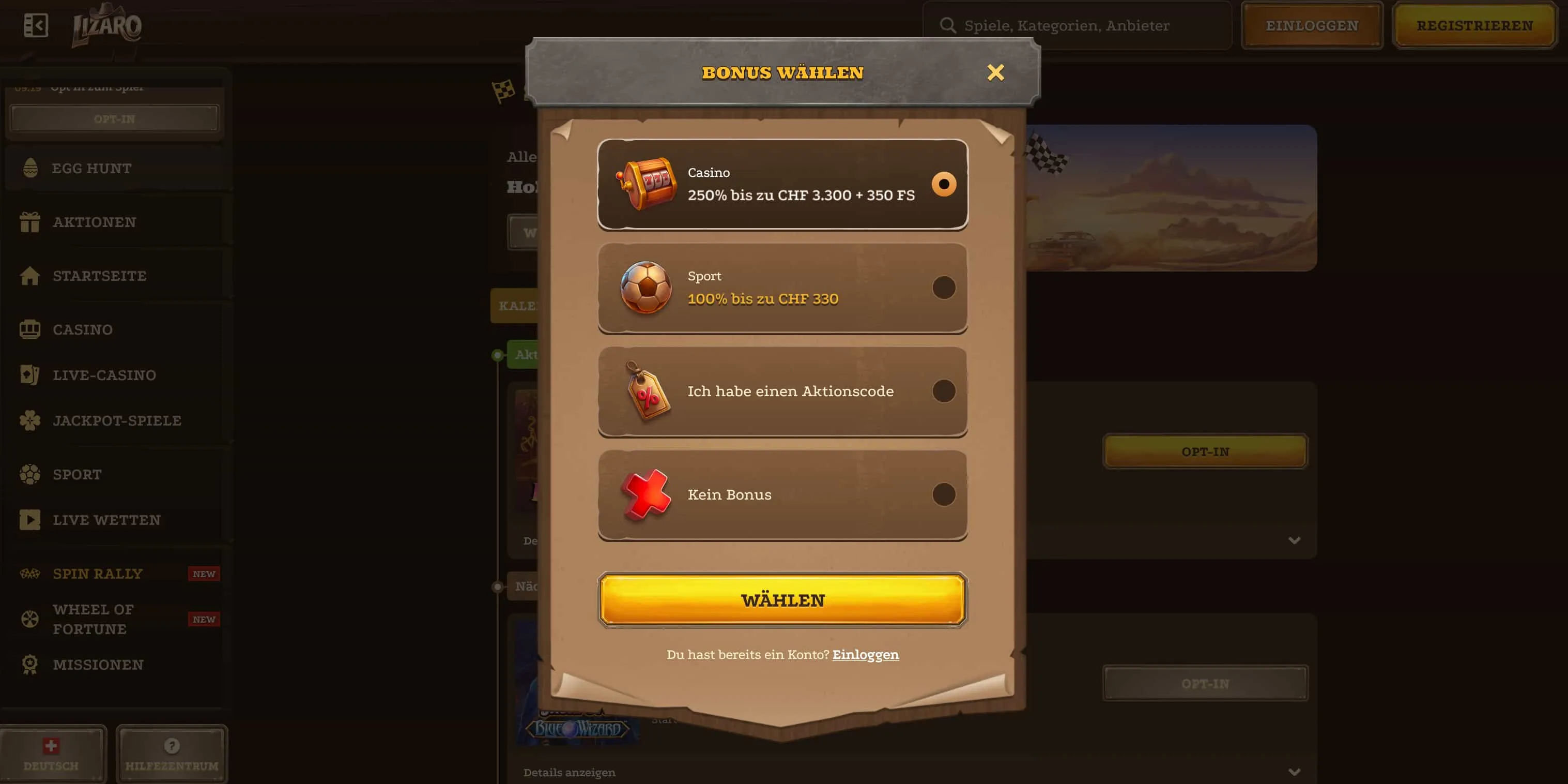 Mit dem Lizaro Casino Bonus von Anfang an profitieren Mit dem Lizaro Casino Bonus von Anfang an profitieren